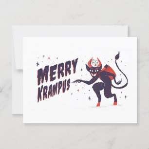 Vrolijke Krampus Briefkaart