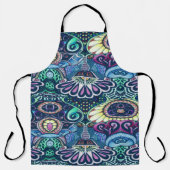Vrolijke kunstenaar partij doedel creatie schort (Voorkant)