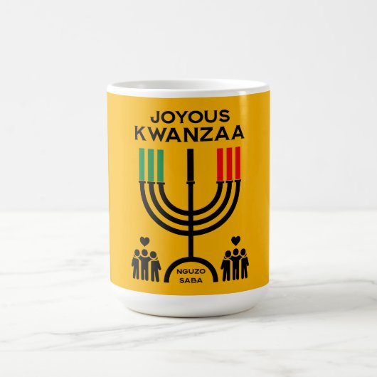 Vrolijke Kwanzaa Koffiemok (Center)