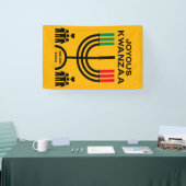 Vrolijke Kwanzaa Spandoek (Beurs)