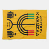 Vrolijke Kwanzaa Theedoek (Horizontaal)