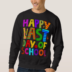 Vrolijke laatste dag van de schooldag - studenten trui