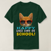 Vrolijke laatste dag van de schoolglimlachende Ora T-shirt (Design voorkant)