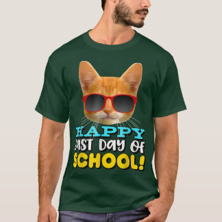 Vrolijke laatste dag van de schoolglimlachende Ora T-shirt