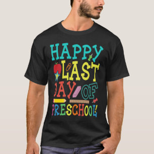 Vrolijke laatste dag van de schoolpredikaat Meisje T-shirt