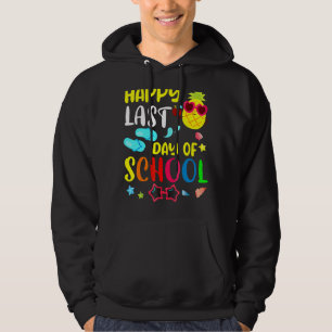 Vrolijke laatste dag van de schooltijd voor de lee hoodie