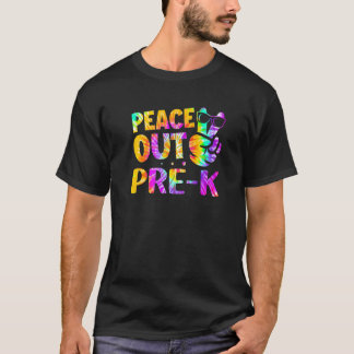 Vrolijke laatste dag van de schoolvrede in de prek t-shirt