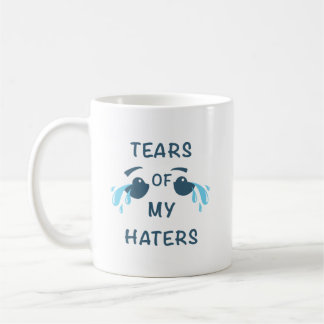 Vrolijke Lach HATERS' TEARS Humor Mok