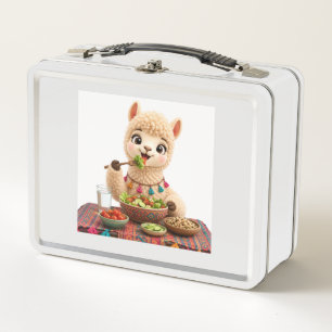 Vrolijke Lama Lunchbox