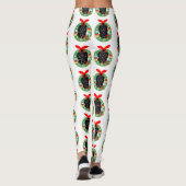 vrolijke leggings voor kerstgorilla ' s (Achterkant)