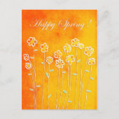 Vrolijke lente! briefkaart (Voorkant)