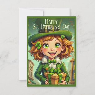 Vrolijke Leprechaun - St. Patrick's Day Lucky Char