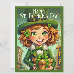 Vrolijke Leprechaun - St. Patrick's Day Lucky Char