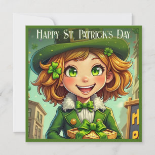 Vrolijke Leprechaun - St. Patrick's Day Lucky Char