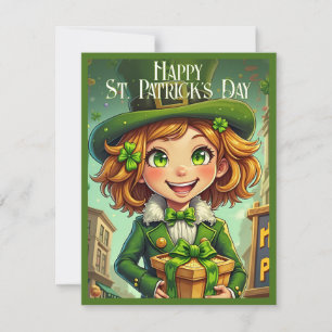 Vrolijke Leprechaun - St. Patrick's Day Lucky Char