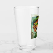 Vrolijke Leprechaun - St. Patrick's Day Lucky Char Glas (Rechts)