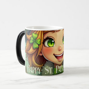 Vrolijke Leprechaun - St. Patrick's Day Lucky Char Magische Mok