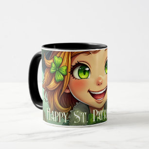 Vrolijke Leprechaun - St. Patrick's Day Lucky Char Mok