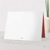 Vrolijke Leraar Heldere Studenten Kerst Grappige K Kaart (Achterkant)