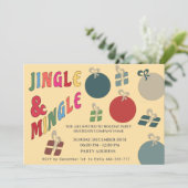 Vrolijke leuke kleurrijke ornamenten geschenken Va Kaart (Staand voorkant)