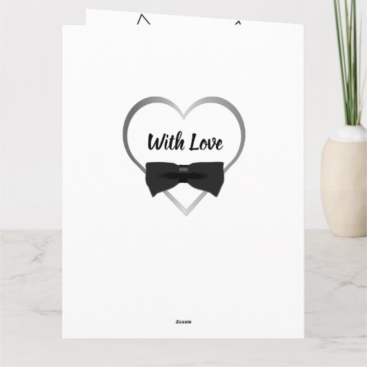 Vrolijke Leuke Vaderdag Kaart Met Stropdas Design (Achterkant)