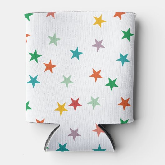 VROLIJKE LIEFDE VREUGDE | KLEURRIJKE KERST BLIKJESKOELER (Voorkant)