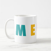 VROLIJKE LIEFDE VREUGDE | KLEURRIJKE KERST KOFFIEMOK (Links)