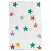 VROLIJKE LIEFDE VREUGDE | KLEURRIJKE KERST MEDIUM CADEAUZAKJE (Achterkant)