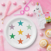 VROLIJKE LIEFDE VREUGDE | KLEURRIJKE KERST PAPIEREN BORDJE (Feest)