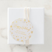 Vrolijke magie | Sneeuwvlok Holiday Gift Labels (Met doos)