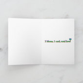 Vrolijke Mamma's, de Kaart van het Moederdag (Binnen)