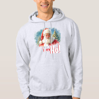 Vrolijke Mannen kerst Hoodie