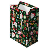 Vrolijke Maximalist Medium Cadeauzakje (Voorkant Gekanteld)