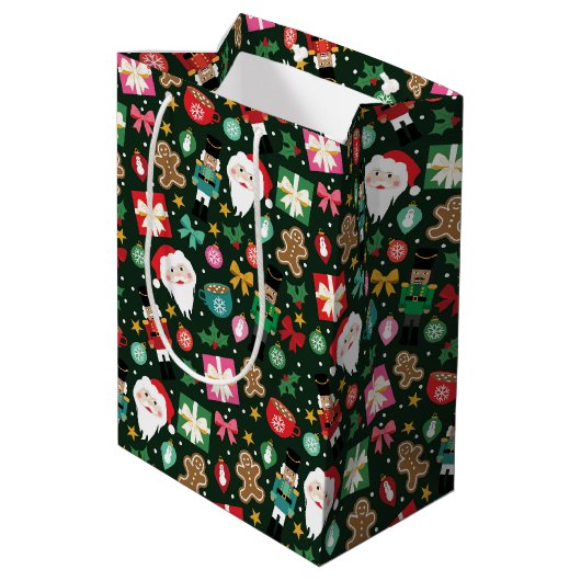 Vrolijke Maximalist Medium Cadeauzakje (Achterkant Gekanteld)