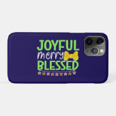 Vrolijke Merry Blessed-81053 Paper Onderzetter Case-Mate iPhone Case (Achterkant (horizontaal))