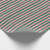 Vrolijke Mod Strepen Cadeaupapier (Hoek)