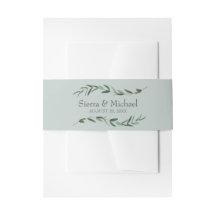 Vrolijke Moderne Groene Botanische Bruiloft