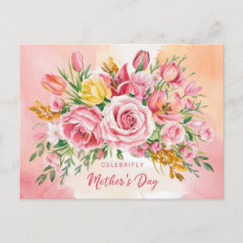 Vrolijke moederdag! feestdagenkaart