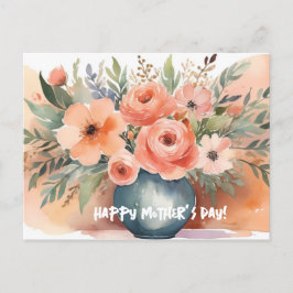 Vrolijke moederdag! feestdagenkaart