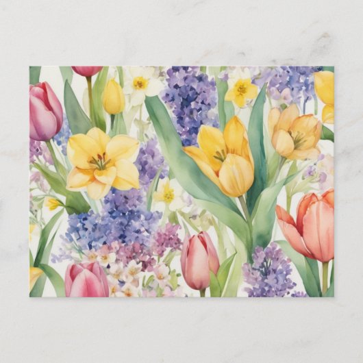 Vrolijke moederdag! feestdagenkaart (Voorkant)