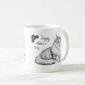 Vrolijke moederdag. koffiemok (Voorkant rechts)