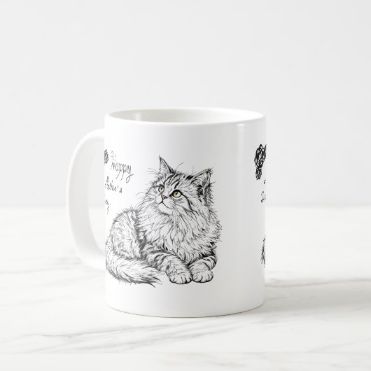 Vrolijke moederdag. koffiemok (Voorkant links)