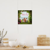 vrolijke Moederdag Poster (Keuken)