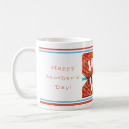 Vrolijke Moederdag word wakker, ik hou van je! Tek Koffiemok