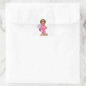 vrolijke moeders dag sticker (Tas)