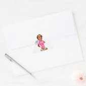 vrolijke moeders dag sticker (Envelop)