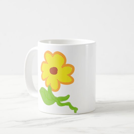 vrolijke mok (Voorkant links)