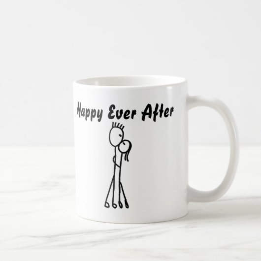 Vrolijke Mok van de cadeautjes voor bruiloft (Rechts)