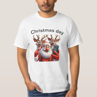 Vrolijke momenten: de magie van Kerstmis vieren T-shirt
