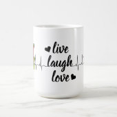 Vrolijke momenten Keramische witte Mok (Center)